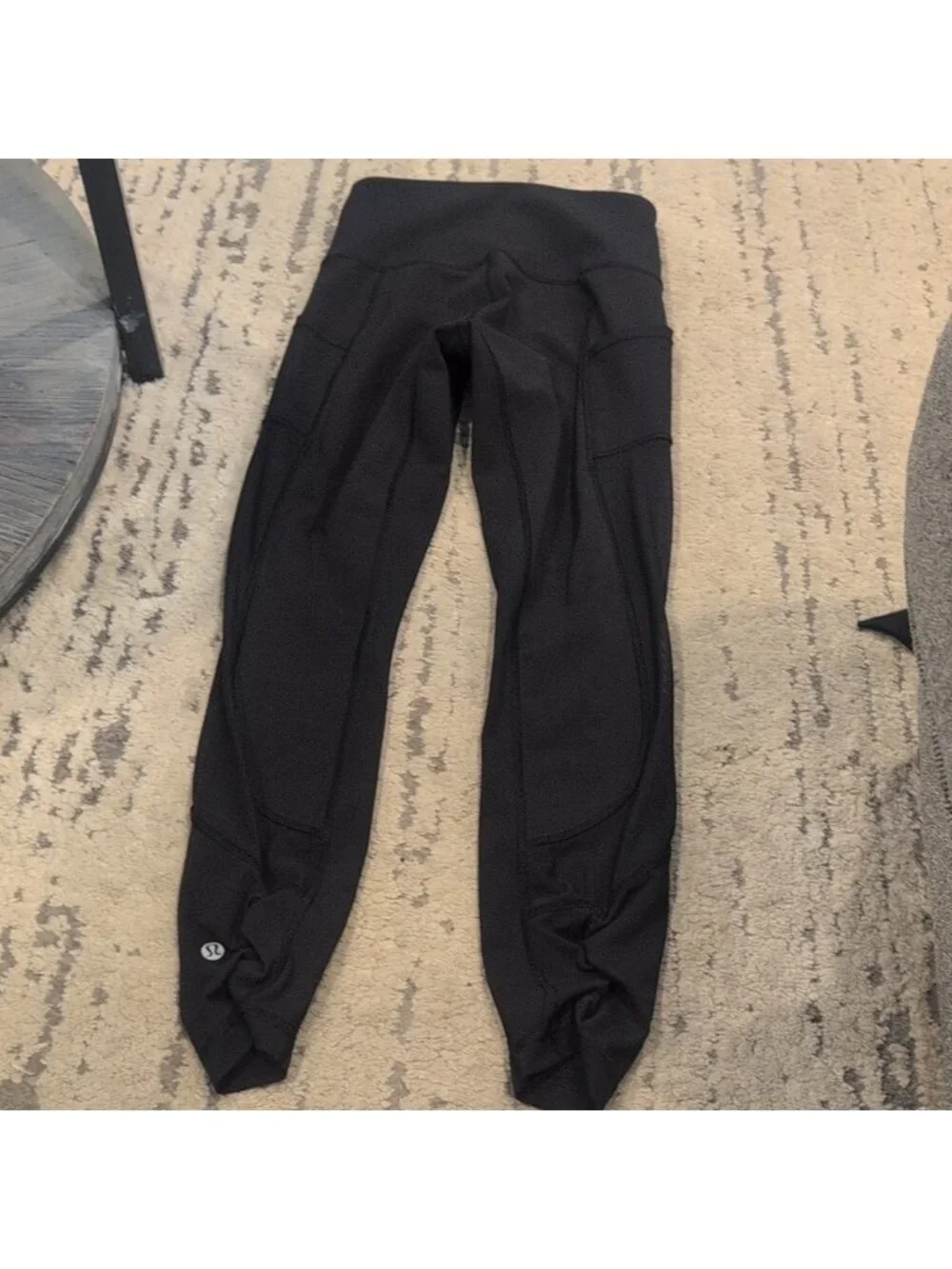 Lululemon Seek The Heat Crop Black 25